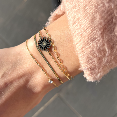 Bracelet doré Agathe